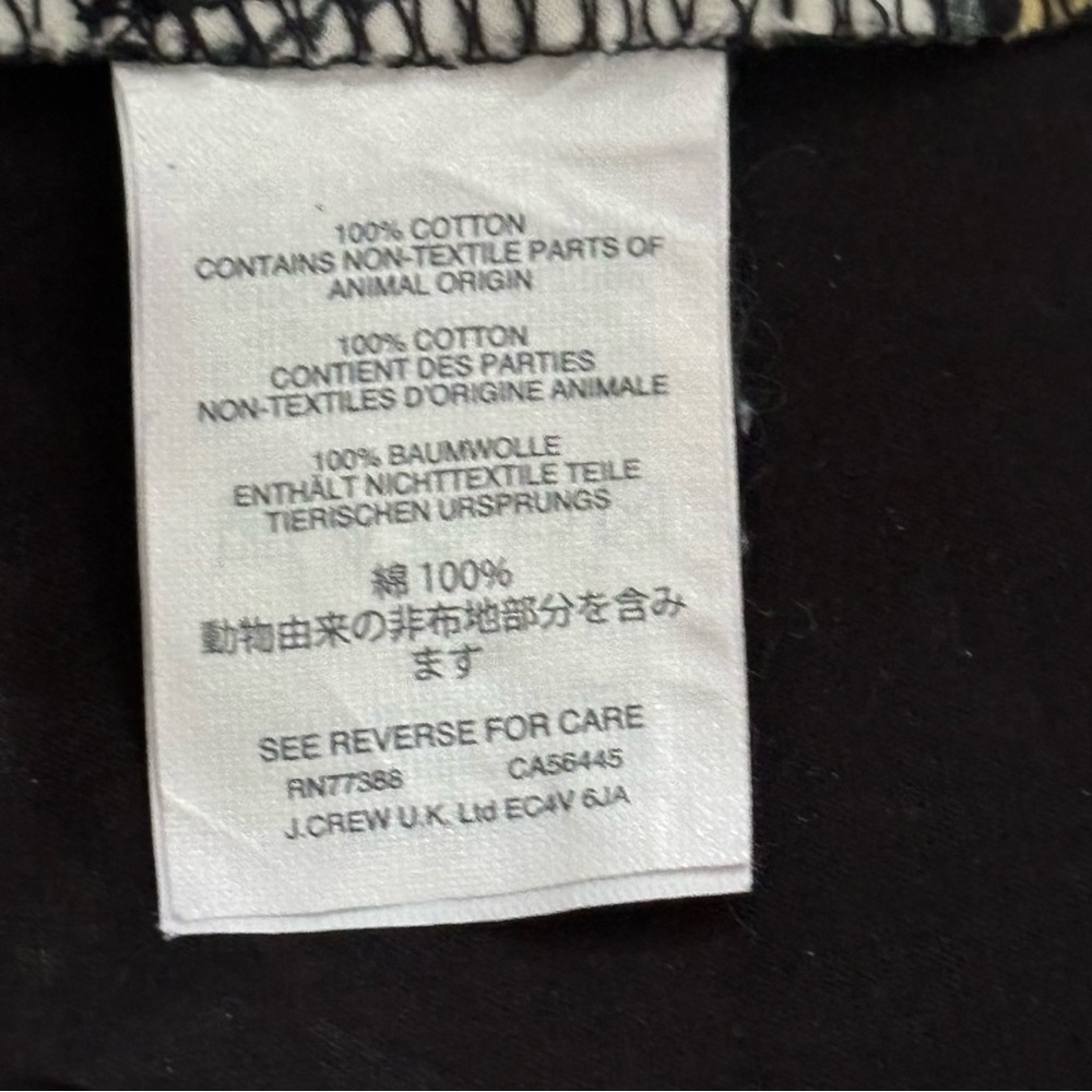J. CREW POSTCARD SPAIN PRINTED NOVELTY MIDI SKIRT SZ 0 - Picture 8 of 8
